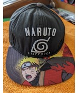 Naruto Shippuden Hat Mens Black  Adjustable Snapback Graphic Cap (Rc1) - £6.24 GBP