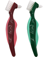 Premium Hard Denture Brush Toothbrush, Cleaning Brush, Multi-Layered Bri... - $12.64