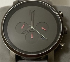 Men’s MVMT Chrono 45mm Watch Gunmetal Gray Chronograph Japanese Quartz 5ATM - £43.85 GBP