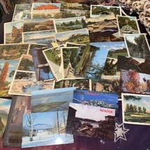 Lot Of 65 Vintage Postcards Outdoor Scenery Misc US Locations - £9.09 GBP
