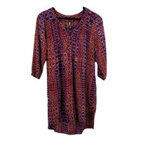 Plenty by Tracy Reese Lightweight Print Shirt Dress Size Small - £16.98 GBP