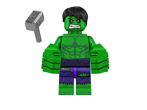 PAPBRIKS Hulk Wavy Cape Image Collection Rare Minifigures - $6.62