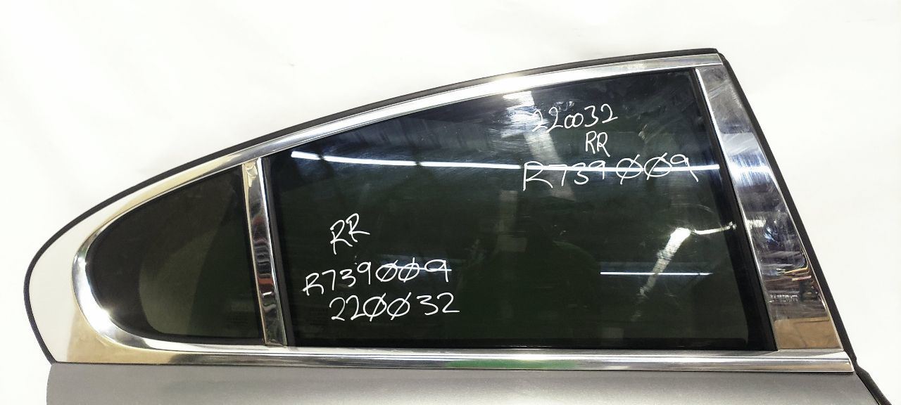 Lunar Gray Right Rear Door OEM 2009 2010 2011 2012 2013 2014 2015 Jaguar XF Item image 2