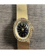 Crawford Watch Women’s 21 Jewel Stainless Gold Tone Mechanical Vintage W... - $89.87
