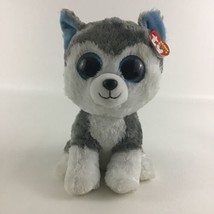 Ty Beanie Boos Slush Husky Puppy 9” Medium Plush Bean Stuffed Toy 2016 T... - $29.65