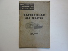 Caterpillar 834 Tractor Operation And Maintenance Instructions 43E1-UP U... - £11.10 GBP