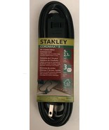 9&#39; Green Stanley Cordmax 3-Outlet Indoor Extension Cord #56609 SHIPS N 2... - £2.24 GBP