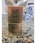 Lot of 2 OLAY Golden Aura Melting Soufflé Moisturizer Air Finish 0.5 oz ... - $34.64