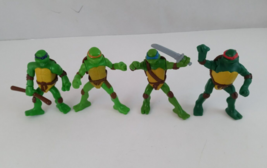 2007 Teenage Mutant Ninja Turtles McDonald&#39;s Happy Meal Toys Lot Of 4 - £9.15 GBP