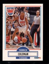 1990-91 Fleer Update #U-60 Derrick Coleman Nmmt (Rc) Nj Nets *AZ4612 - £2.67 GBP