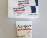 Aquaphor Healing Ointment Advanced Therapy 1× 1.75 oz + 2× On The Go 0.3... - $16.82