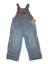 Boy OshKosh Latzhose stripe overall conductor bib Jeans 3 or 9 M Months ... - $479.50 MXN