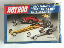 FACTORY SEALED Hot Rod Tony Nancy &quot;Hall of Fame&quot; Dragsters by Revell #7502 - $74.99