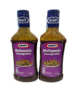 Balsamic Vinaigrette, Kraft Salad Dressing 16 oz - 2 Pack - No Dye Or Co... - $9.41