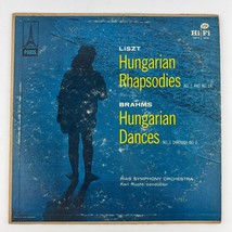 Liszt / Brahms Hungarian Rhapsodies &amp; Dances Vinyl LP Record Album 12 - $9.89