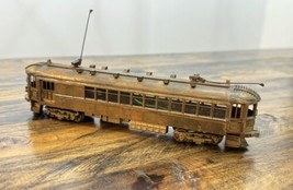 Vintage Brass HO Train Passenger Car Trolley Combine - Unmarked AS-IS - £118.42 GBP
