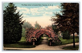 Rose Arbor In Lincoln Park Tacoma Washington WA UNP DB Postcard V18 - $3.91