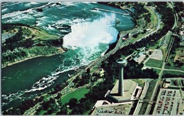 Aerial View Postcard Horseshoe Falls Ontario Canada - £5.41 GBP
