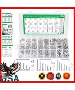 820PC Stainless Steel Screw Kit with Wrenches: Rust-Resistant Assortment - $25.23 CAD