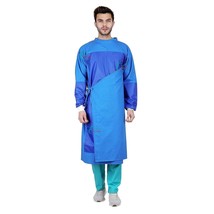 Cotton Reusable Surgeon Gown with Impervious Material Set of Face Mask P... - $123.74