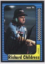 Richard Childress Signed Autographed 1991 Maxx NASCAR Racing Card - $19.99