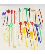 Swizzle Stick Lot of 34+ The President American Airline Pier 66 Gene Aut... - €10,11 EUR