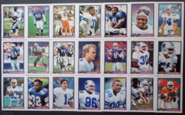 1991 Bowman Dallas Cowboys Team Set of 21 Football Cards - £7.81 GBP
