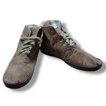 Toms Shoes Size 11 W Women&#39;s Toms Highlands Botas Boots High Top Canvas ... - $35.63