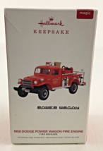 Hallmark Keepsake Ornament 1958 Dodge Power Wagon #17 Fire Brigade Engine 2019 - £43.48 GBP