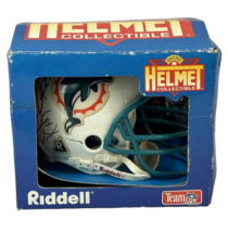 Vintage 1995 Riddell Micro Helmet Miami Dolphins - SIGNED BY SOME 2001 P... - $39.60