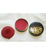 VINTAGE HEATHER &quot;PEACH ROSE&quot; ROUGE in ORIGINAL TIN 0.2 OZ. WHITEHALL LABS - £6.89 GBP