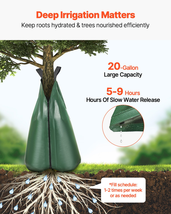 Tree Watering Bag 3 Packs 20 Gallons Slow Release Tree Drip Irrigation Bag - £31.24 GBP