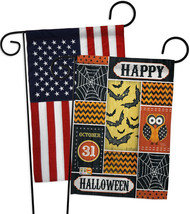 Halloween Happy - Impressions Decorative USA - Applique Garden Flags Pack - GP11 - £24.90 GBP