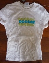 Reebok Classic Junior Blue Green T-Shirt Size Large - $7.89