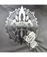 Bogner Black Pullover with White Rose Embroidery Women’s Size Medium 38 EU - $29.69