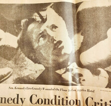 1968 Senator Robert Kennedy Assassination Portland Express Newspaper Jun... - £37.52 GBP