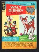 Walt Disney Comic Digest #5 1968-Gold Key--Contains Carl Barks last original ... - £174.26 GBP