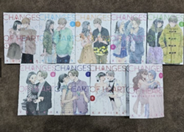 Changes Of Heart Manga Volume. 1-9 Comic Book English Version DHL EXPRESS - £142.22 GBP