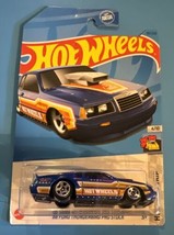 Hot Wheels 2023 #107 - &#39;86 Ford Thunderbird Pro Stock (Blue) - £6.02 GBP