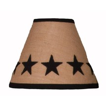 Heritage House Burlap Star Lampshade 14 in - Washer shade - £39.37 GBP