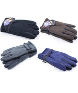 G9374M:1 Pair Men&#39;s NON-SLIP Grabber Palms Fleece Sport Ski Work Driving... - $100.30 MXN