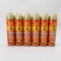 6 Cans Glade Pumpkin Spice Things Up Spray Limited Edition Air Freshener 8 oz ea - $17.73