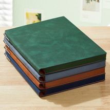 224Page PU Leather Journal A5 Notebook Lined Paper Writing Vintage Diary Planner - £19.47 GBP