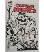 Captain America 4 NM Kirby Remastered 1:100 B&amp;W Variant Cover Marvel Tas... - £234.93 GBP