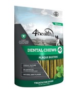 4health Dental Chews Plaque Buster Natural Mint Flavor Dog Treats, Pack ... - $39.00