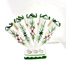 Florentine Ceramic Fan Vase Taiwan - $22.77