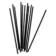 500 7.75&#39;&#39; Black Cocktail/Coffee Stirrers - $187.78 MXN