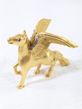 Vintage Estee Lauder Gold Pegasus Horse Solid Perfume Compact Intuition 2002 Box - £69.51 GBP