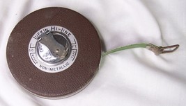 Vintage LUFKIN 50&#39; Hi-Line Non-Metallic Tape Measure Made In USA - $6.92