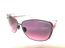 New PORSCHE DESIGN P 8599 P8599 D Pink Gradient Oversized Women&#39;s Sunglasses - £152.34 GBP